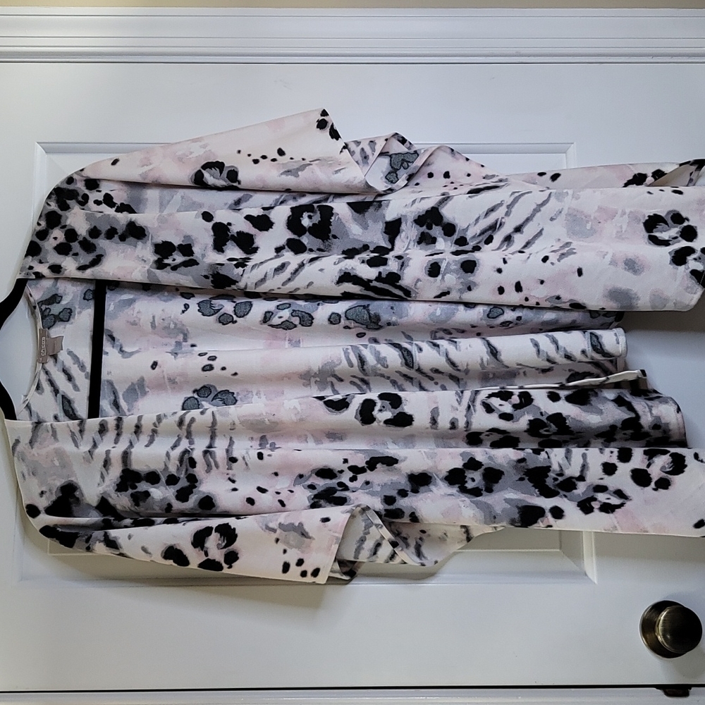 Chico's OS wrap poncho shawl